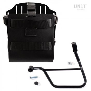 Carrying system in aluminum with adjustable leather front, Quick Release System and frame (2016 until now)