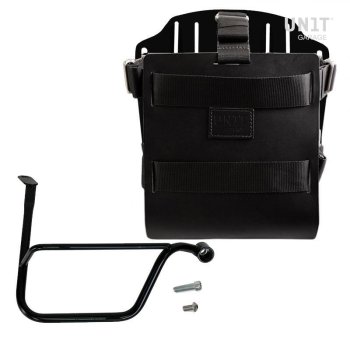 Carrying system in aluminum with adjustable leather front, Quick Release System and frame (2019 until now)