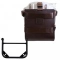 Carrying system in aluminum with adjustable leather front, Quick Release System and Universal frame