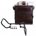 Carrying system in aluminum with adjustable leather front, Quick Release System and vitpilen 701 frame