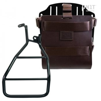 Carrying system in aluminum with adjustable leather front, Quick Release System and frame Sportster S 1250