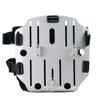 Carrying system in aluminum with adjustable Hypalon front and Quick Release System