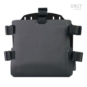 Carrying system in aluminum with adjustable Hypalon front and Quick Release System