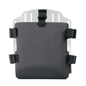 Aluminum bag holder with adjustable front in Hypalon and Quick Release System + subframe
