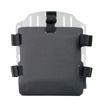 Aluminum bag holder with adjustable front in Hypalon and Quick Release System + subframe