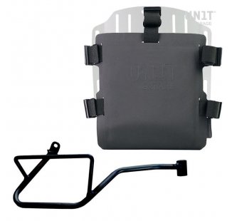 Aluminum bag holder with adjustable front in Hypalon and Quick Release System + subframe