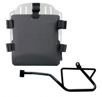 Aluminum bag holder with adjustable front in Hypalon and Quick Release System + subframe