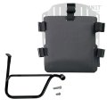 Aluminum bag holder with adjustable front in Hypalon and Quick Release System + Right Frame Triumph Thruxton & Thruxton R 1200 (2016 until now) 