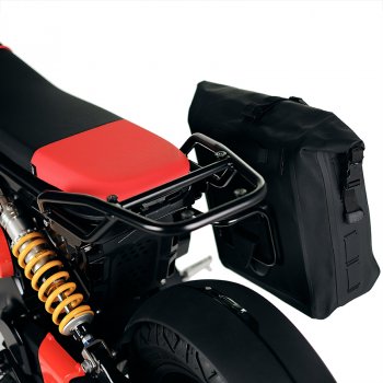 BMW CE 02 luggage rack with passenger grip