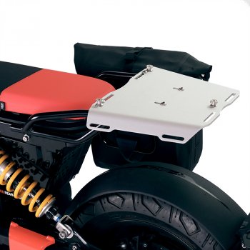 BMW CE 02 luggage rack with passenger grip