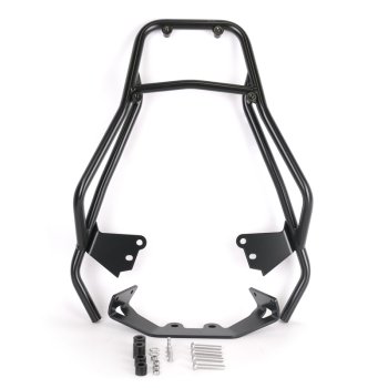 BMW F450GS luggage rack with passenger grip