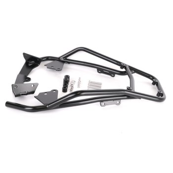BMW F450GS luggage rack with passenger grip