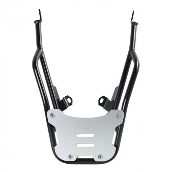 BMW F900GS luggage rack with passenger grip