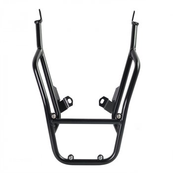 BMW F900GS luggage rack with passenger grip