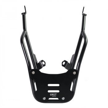 BMW F900GS luggage rack with passenger grip