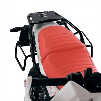 BMW R12 G/S luggage rack with passenger grip