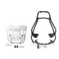Luggage rack with passenger grip + Adapter plate for Original top case BMW F450GS