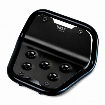 Heavy-duty luggage rack for the BMW R12 G/S single-seat saddle