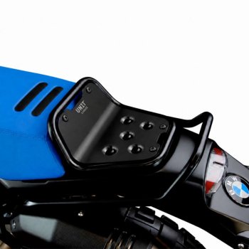 Heavy-duty luggage rack for the BMW R12 G/S single-seat saddle