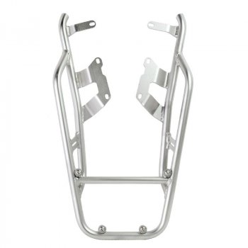 NineT luggage rack with passenger grip for top case plate