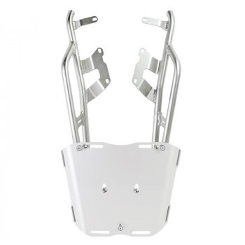 NineT luggage rack with passenger grip for top case plate