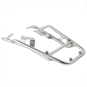 NineT luggage rack with passenger grip for top case plate