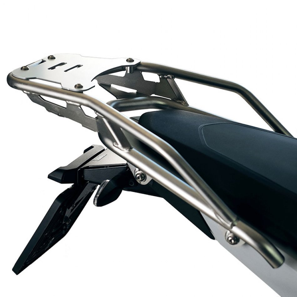 Rear luggage rack with passenger grip BMW R1300GS (silver colour)