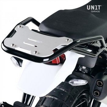 Black Rear luggage rack with passenger grip Ducati Desert X