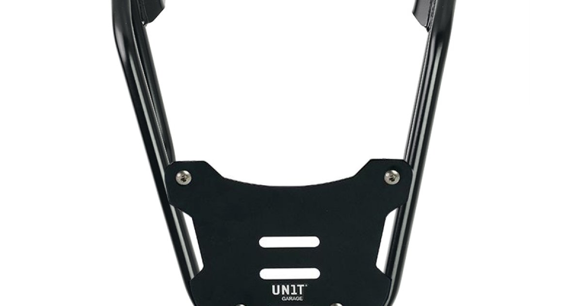Rear luggage rack with passenger grip Husqvarna Svartpilen 125-250