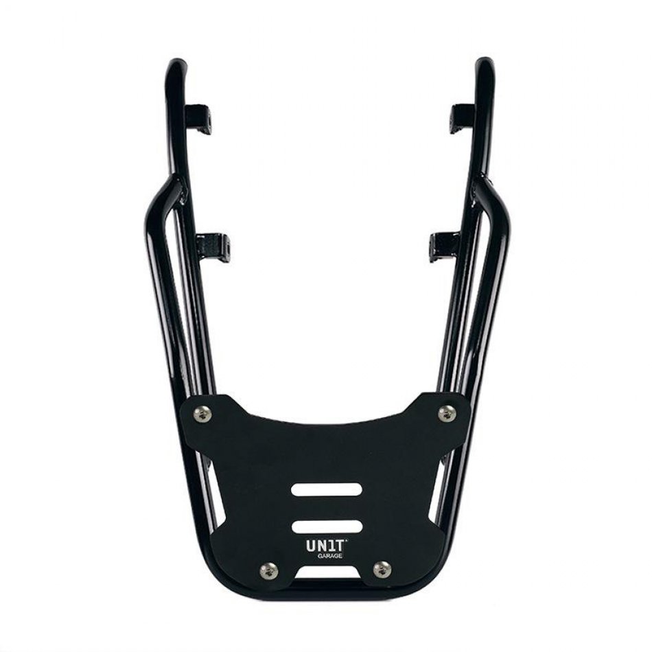 Rear luggage rack with passenger grip Triumph Speed 400 & Scrambler 400 X (black colour) 