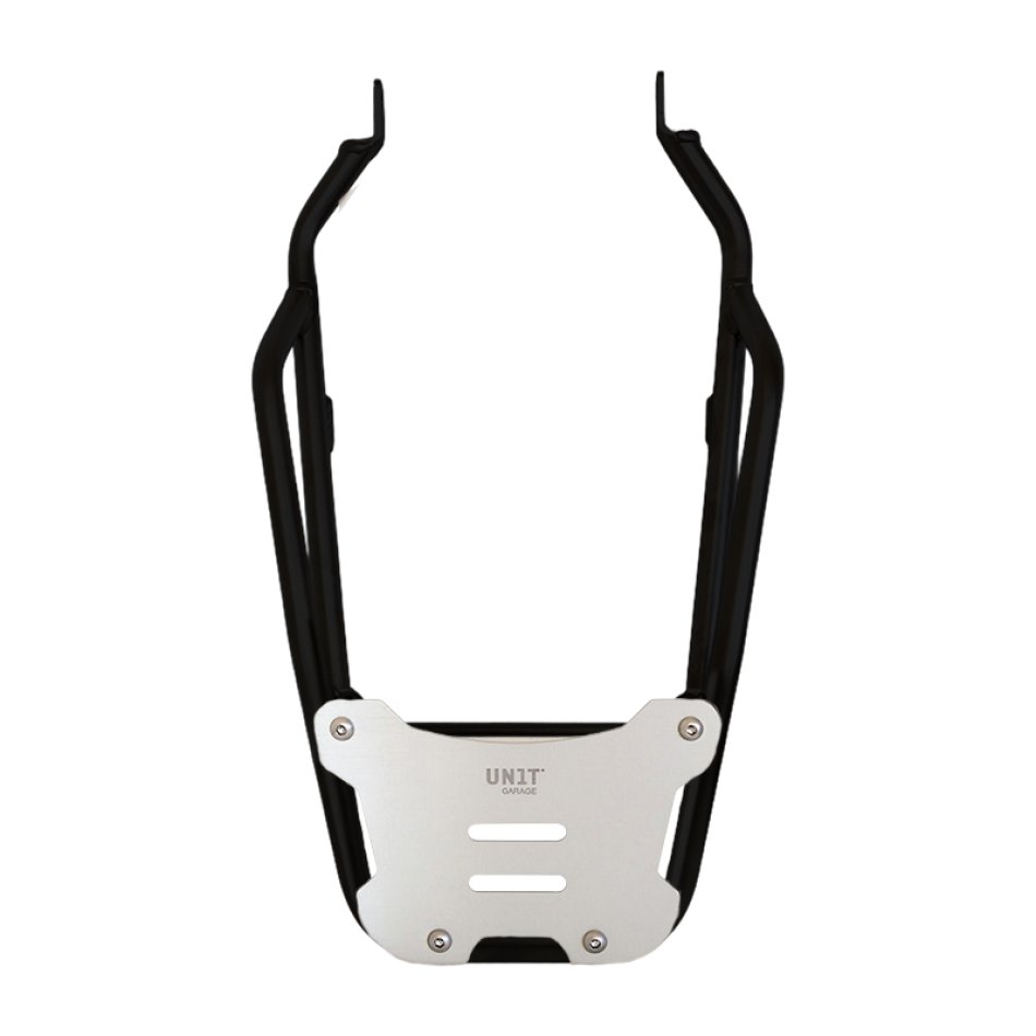 Black rear luggage rack with passenger grip Triumph Scrambler 1200 X & XE