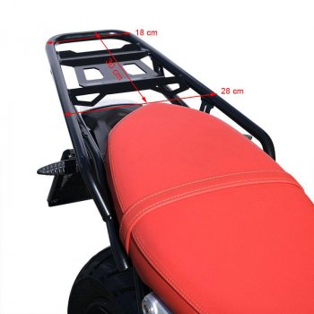 Luggage Carrier NineT for top case