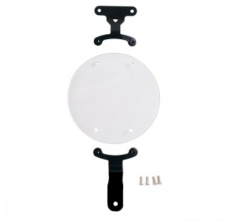 BMW R12 G/S front headlight protection enduro for Fenouil windshield