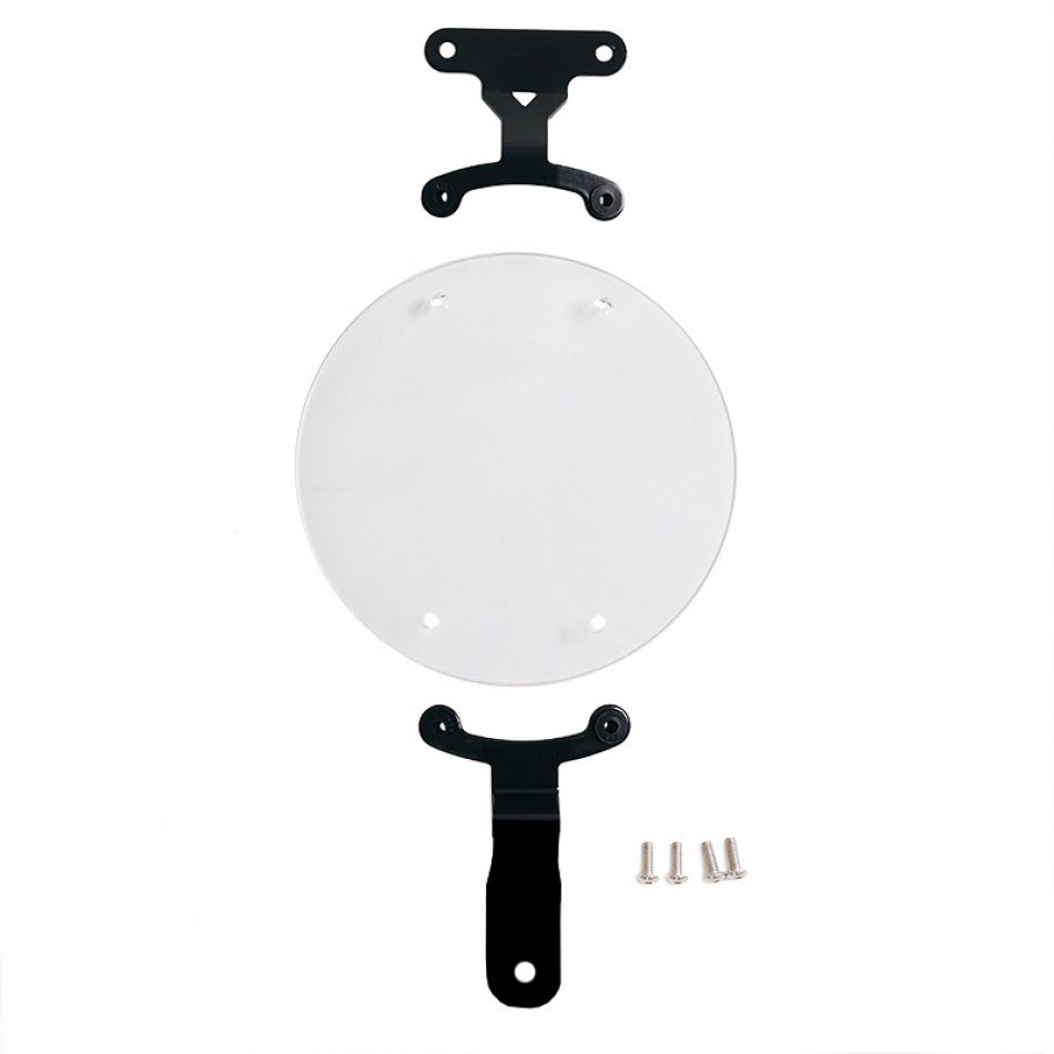 BMW R12 G/S front headlight protection enduro for Fenouil windshield