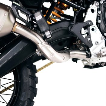 Central fitting without catalytic converter BMW F900GS and ADV