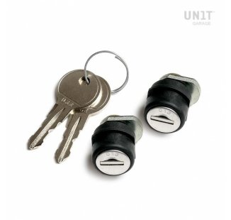 Lock replacement for quick release system side pannier