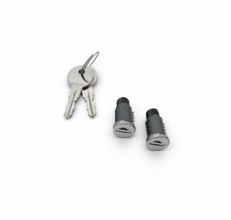 Lock replacement for quick release system side pannier