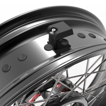 Front Wheel BMW 21" (Silver Spokes)