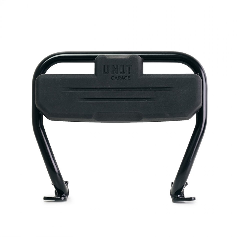 Universal backrest for Unit Garage luggage rack