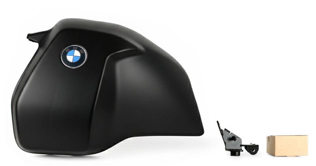 Fuel tank for BMW R12 G/S Dakar, Night black matt, oversized