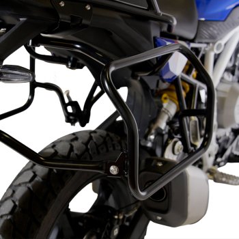 Subframes for aluminum side panniers Atlas BMW F450GS