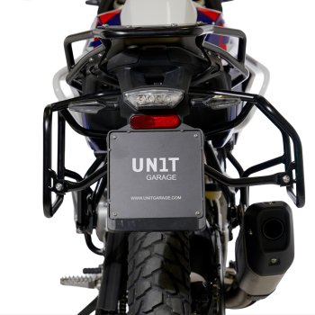 Subframes for aluminum side panniers Atlas BMW F450GS