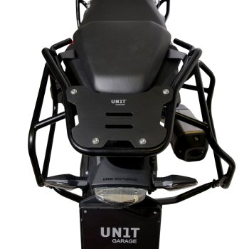 Subframes for aluminum side panniers Atlas BMW F450GS