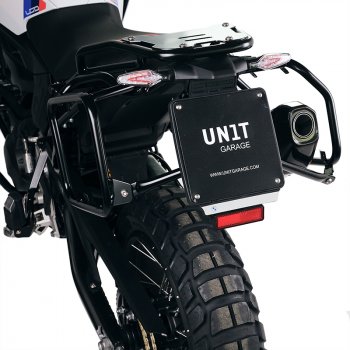 Subframes for aluminum side panniers Atlas BMW F900GS