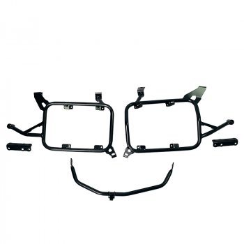 Subframes for aluminum side panniers Atlas BMW F900GS ADV