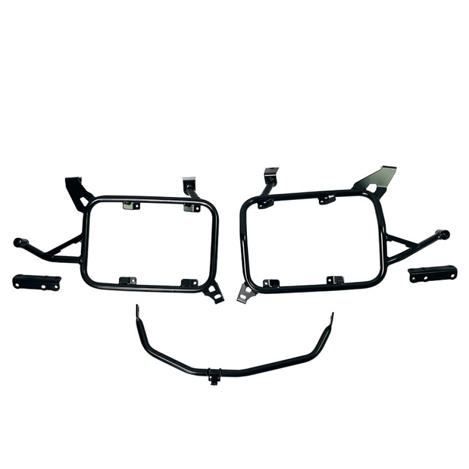 Subframes for aluminum side panniers Atlas BMW F900GS ADV