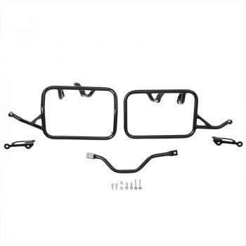 Subframes for aluminum side panniers Atlas BMW R12 G/S