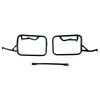 Subframes for aluminum side panniers Atlas BMW R12 NineT