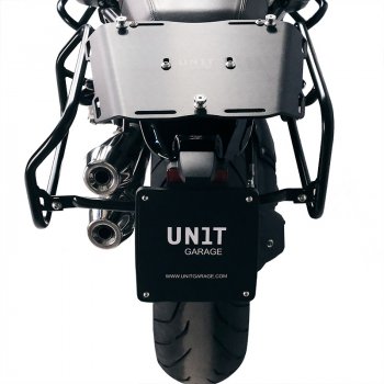 Subframes for aluminum side panniers Atlas BMW R12 NineT