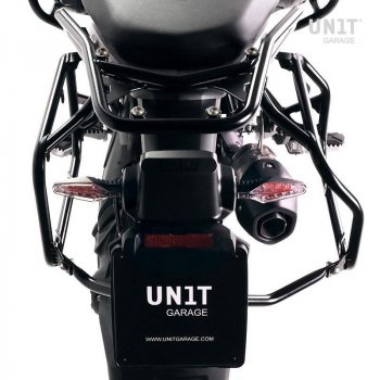 Subframes for aluminum side panniers Atlas BMW R1300GS